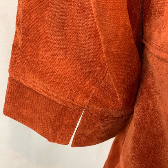 Fox &Ali faux suede rust jacket , size 3x - Picture 4 of 6